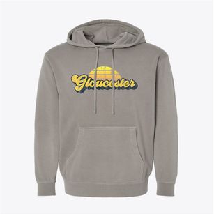 Gloucester North Carolina Sublime Sunset Pigment-Dyed Hoodie