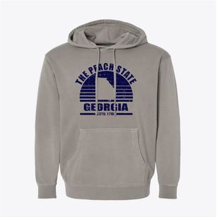  Georgia Sunset Pigment-Dyed Hoodie