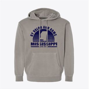  Mississippi Sunset Pigment-Dyed Hoodie