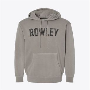 Rowley Massachusetts Timeless Retro Pigment-Dyed Hoodie