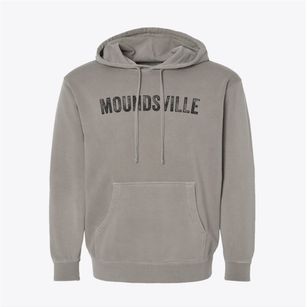 Moundsville West Virginia Timeless Retro Pigment-Dyed Hoodie