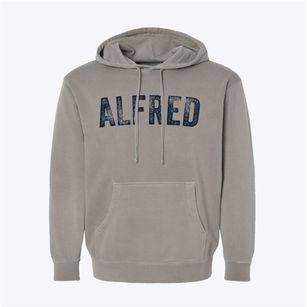 Alfred New York Timeless Retro Pigment-Dyed Hoodie