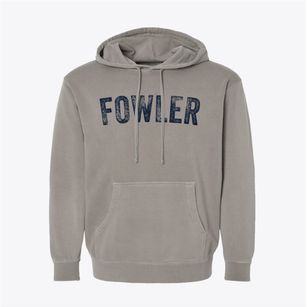Fowler Indiana Timeless Retro Pigment-Dyed Hoodie
