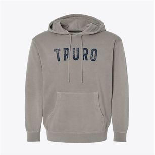 Truro Massachusetts Timeless Retro Pigment-Dyed Hoodie
