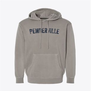 Pemberville Ohio Timeless Retro Pigment-Dyed Hoodie