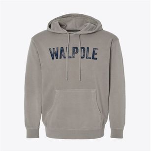 Walpole Massachusetts Timeless Retro Pigment-Dyed Hoodie