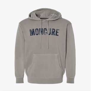 Moncure North Carolina Timeless Retro Pigment-Dyed Hoodie