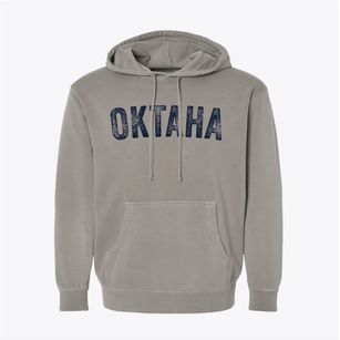 Oktaha Oklahoma Timeless Retro Pigment-Dyed Hoodie