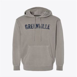 Greenville Ohio Timeless Retro Pigment-Dyed Hoodie