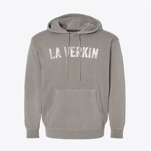 La Verkin Utah Timeless Retro Pigment-Dyed Hoodie