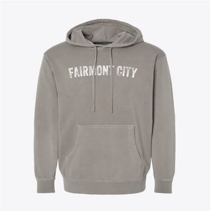 Fairmont City Illinois Timeless Retro Pigment-Dyed Hoodie