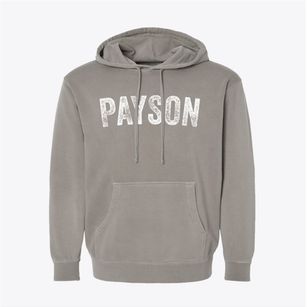Payson Illinois Timeless Retro Pigment-Dyed Hoodie