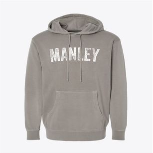 Manley Nebraska Timeless Retro Pigment-Dyed Hoodie