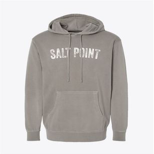 Salt Point New York Timeless Retro Pigment-Dyed Hoodie