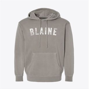 Blaine Minnesota Timeless Retro Pigment-Dyed Hoodie