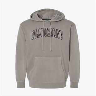 Plaquemine Louisiana Trendy Block Pigment-Dyed Hoodie