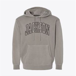 Jackson California Trendy Block Pigment-Dyed Hoodie