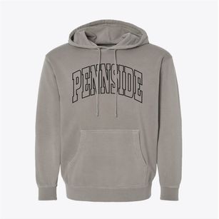 Pennside Pennsylvania Trendy Block Pigment-Dyed Hoodie