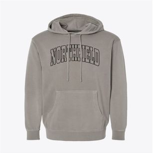Northfield Ohio Trendy Block Pigment-Dyed Hoodie