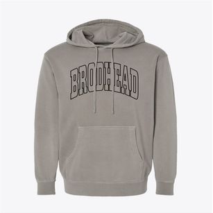 Brodhead Wisconsin Trendy Block Pigment-Dyed Hoodie