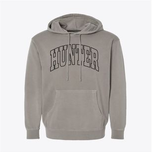 Hunter New York Trendy Block Pigment-Dyed Hoodie