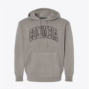 Columbia Tennessee Trendy Block Pigment-Dyed Hoodie