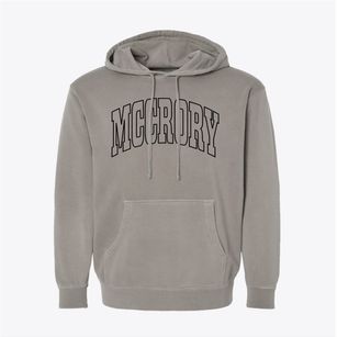 Mccrory Arkansas Trendy Block Pigment-Dyed Hoodie