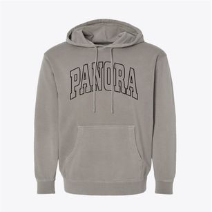 Panora Iowa Trendy Block Pigment-Dyed Hoodie