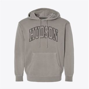 Hudson New Hampshire Trendy Block Pigment-Dyed Hoodie