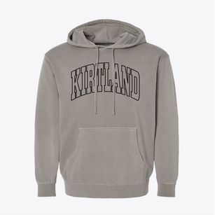 Kirtland New Mexico Trendy Block Pigment-Dyed Hoodie