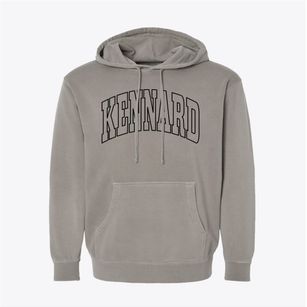 Kennard Texas Trendy Block Pigment-Dyed Hoodie