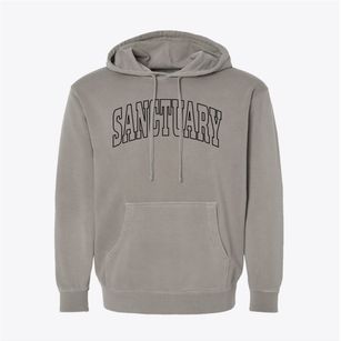 Sanctuary Texas Trendy Block Pigment-Dyed Hoodie
