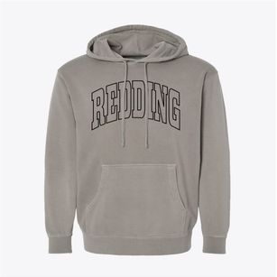 Redding California Trendy Block Pigment-Dyed Hoodie