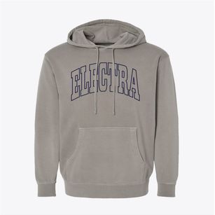 Electra Texas Trendy Block Pigment-Dyed Hoodie