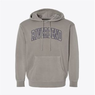 Riverbend Washington Trendy Block Pigment-Dyed Hoodie