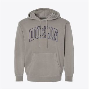 Dublin New Hampshire Trendy Block Pigment-Dyed Hoodie