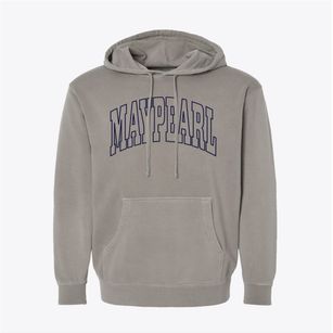 Maypearl Texas Trendy Block Pigment-Dyed Hoodie