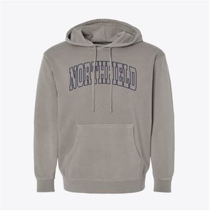 Northfield Minnesota Trendy Block Pigment-Dyed Hoodie