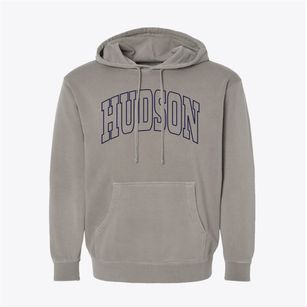 Hudson Indiana Trendy Block Pigment-Dyed Hoodie