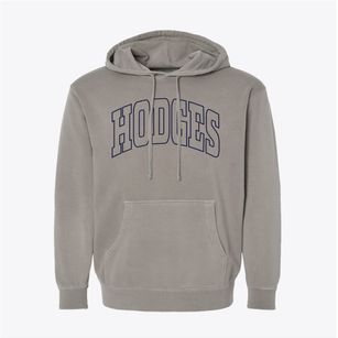 Hodges Alabama Trendy Block Pigment-Dyed Hoodie