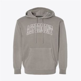 Aspermont Texas Trendy Block Pigment-Dyed Hoodie