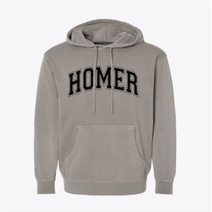 Homer New York Varsity Pigment-Dyed Hoodie
