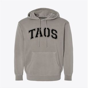 Taos New Mexico Varsity Pigment-Dyed Hoodie