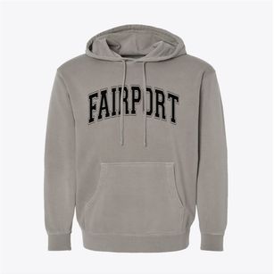 Fairport New York Varsity Pigment-Dyed Hoodie