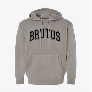 Brutus New York Varsity Pigment-Dyed Hoodie