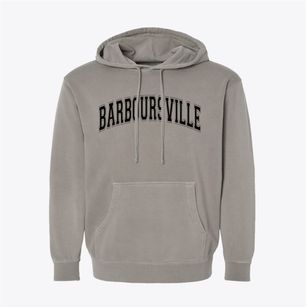 Barboursville West Virginia Varsity Pigment-Dyed Hoodie