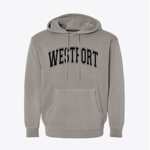 Westport North Carolina Varsity Pigment-Dyed Hoodie