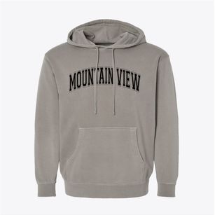 Mountain View Hawaii Varsity Pigment-Dyed Hoodie