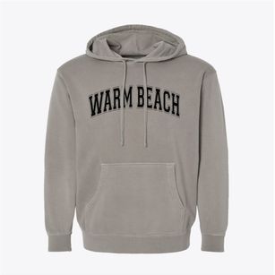 Warm Beach Washington Varsity Pigment-Dyed Hoodie