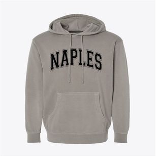 Naples New York Varsity Pigment-Dyed Hoodie